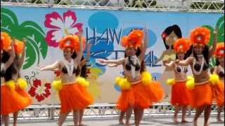ﾊﾜｲﾌｪｽﾃｨﾊﾞﾙ ｲﾝ大阪2013‐【タヒチアンダンス】