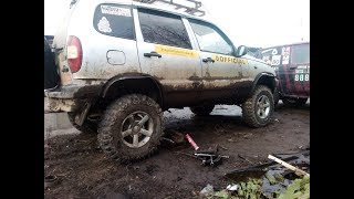 Chevrolet Niva.  Разболталась кулиса КПП.  Порвало обварку моста