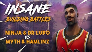 Insane Building Battles!! Ninja & Lupo vs TSM Myth & Hamlinz - Fortnite Tournament Game 2