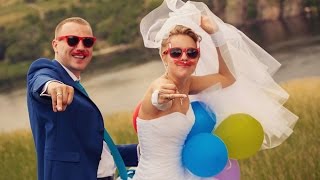 Очень динамичный и веселый свадебный клип. Запорожье