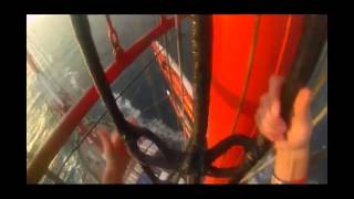 Climbing a very tall Ship Mast