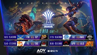 AIC 2018 Thailand Group Stage - 2 Des - Garena AOV (Arena of Valor)