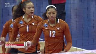 Texas v Nebraska, 12/15/2016, NCAA Women's Volleyball Semifinal Match