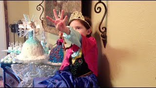 FROZEN BIRTHDAY PARTY | ELSA & ANNA | FROZEN MOVIE PARTY