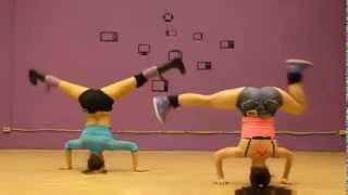 RUSSIAN GYAL'S DANCE ON CHARLY BLACK TRACK