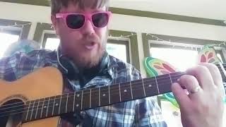 Spotlight - Marshmello, Lil Peep // easy guitar tutorial