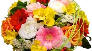 Музыкальная открытка Букеты Цветов! САМЫЕ красивые букеты!