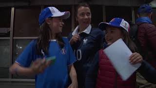 Прилет сборной Франции по футболу в Москву на Кубок Мира