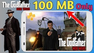 The Godfather 100 MB PSP Game Highly Compressed With Best Setting PSP Hindi