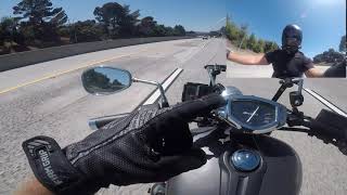 Saturday, August 31.  Yamaha Stryker Riding North to Angeles Range   Tactical Games Chat