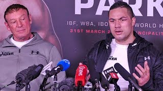 Joseph Parker POST FIGHT PRESS CONFERENCE | vs Anthony Joshua