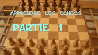 LE JEU D 'ECHECS pour les nuls - PARTIE 1 - LE DEPLACEMENT DES PIECES