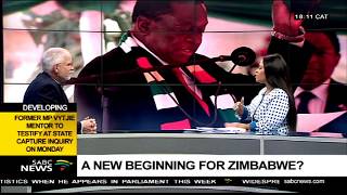 Peter Ndoro on the mood in Zimbabwe after Mnangangwa sworn in