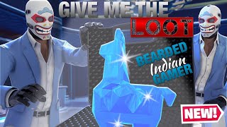 Give Me ALL YOUR Loot In Fortnite With The Heist Skin! [Road To 400 Subs] For The Next Giveaway!