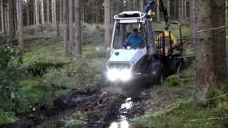 Forwarder Malwa 460 - Thinning Operation