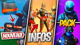 NOUVEAU CAMOUFLAGE SECRET & INFORMATION sur les PACKS de FORTNITE ! (Fortnite News)