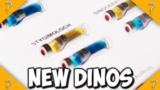 DNA Samples Jurassic World 3 - Dreadnoughtus, Dilophosaurus