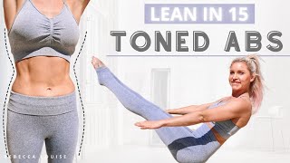GET LEAN IN 15 - Toned ABS & slim CORE | Rebecca-Louise
