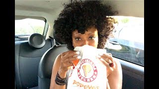 MUKBANG | SPICY MATURE WOMAN REVIEWS POPEYES SPICY CHICKEN SANDWICH