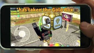 Tanki Online mobile version Gold Box Montage gameplay