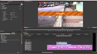 퍼플캣 프리미어 프로 CS6 강좌34. Warp Stabilizer 화면흔들림 보정!