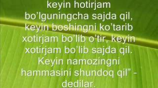 Namozdagi tez-tez uchraydigan 7 ta xato