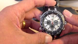 Setting up your Weide Shark watch LCD Digital SET
