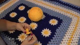 Плед Ромашки