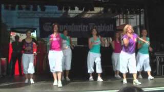 ZUMBA Tanz und Fitness in Schweinfurt auf dem Stadtfest