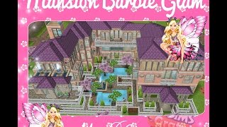 como hacer Mansion Barbie Glam-The sims freeplay