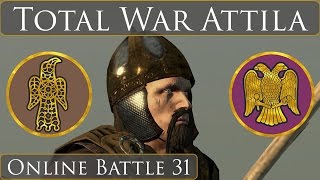 Total War Attila Online Battle 31 Visigoths vs East Rome