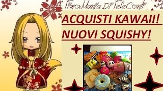 ACQUISTI KAWAII! NUOVI SQUISHY! video haul very cute!