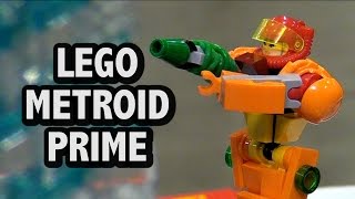 LEGO Metroid Prime Parasite Queen Battle