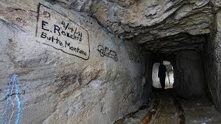 Amazing Historic Miner's Graffiti Found in the Abandoned Frenchman Mine