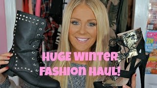 HUGE WINTER FASHION HAUL: Arden B + Wet Seal!