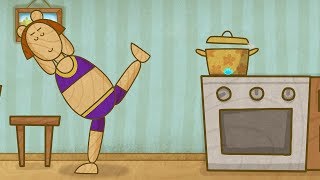 Человечки - Йога (21 серия) | Новый мультсериал для детей