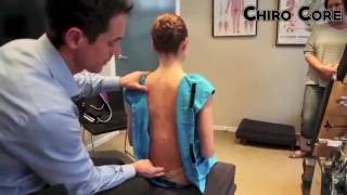 Dr Ian - DEMONSTRATES GONSTEAD CHIROPRACTIC ADJUSTMENT