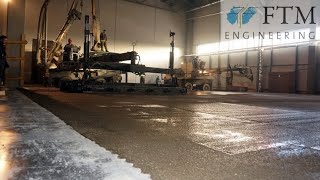 Устройство промышленного пола на складе + HCJ Cosinus Slide. Что получилось вначале и через 3 года?