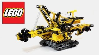 Lego Technic Bucket Wheel Excavator (not a 42055 set) / Лего Техник Роторный Экскаватор ЭР-1250