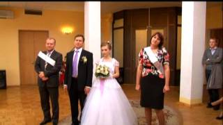 Наша свадьба. Загс, кольца и голуби :) 10.09.2011 г.
