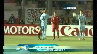 Perú 1 Uruguay 1 Copa América Argentina 2011 - goles resumen 90 minutos [HD]