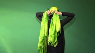06. Как завязать шапочку из саронга, из парео (balibatik.ru)