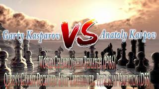 Pertandingan Catur Garry Kasparov vs Anatoly Karpov World Championship Rematch (1986)