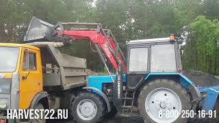 Навесной фронтальный погрузчик Харвест 1200 с джойстиком
