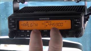 Setup the Crossband Repeater on a Kenwood TM VT71A - AF5DN