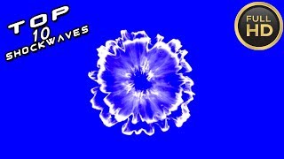 Top 10 shockwaves Blue Screen effects ► (MultiVerse Studio)