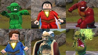 Shazam! Movie Character Pack Showcase - LEGO DC Supervillains