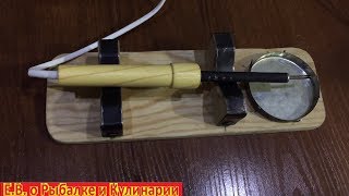 Самодельная подставка для паяльника.Интересная подставка для паяльника своими руками.