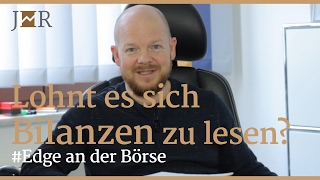 Aktienanalyse: Lohnt es sich Bilanzen zu lesen? #Edge an der Börse