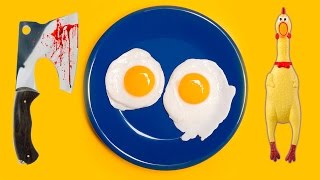Как приготовить, яичницу, рецепты, приколы, смотреть приколы, howtobasic, рецепты видео